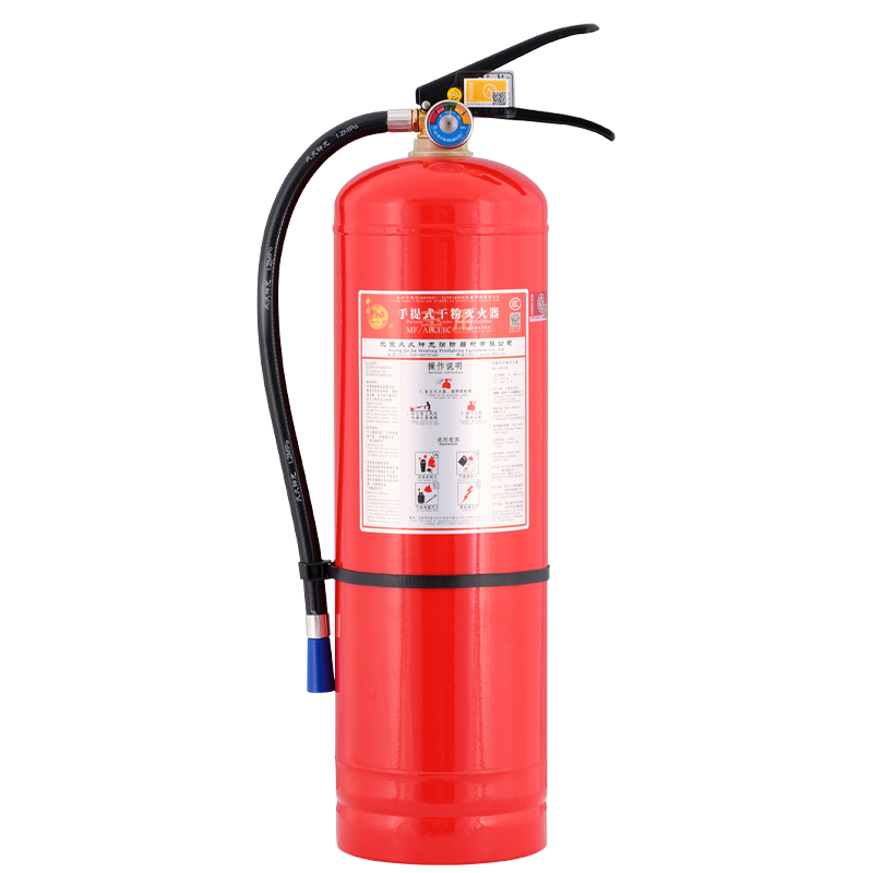 手提式干粉灭火器8kg车用型灭火器 MF/ABCE8C